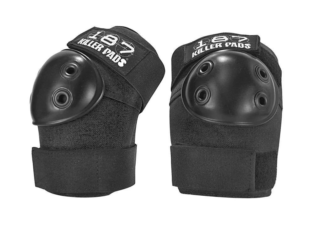 187 Combo Pack Knee/Elbow Pad Set - Black