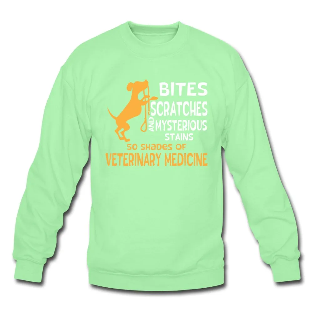 50 Shades of Veterinary Medicine  Crewneck Sweatshirt