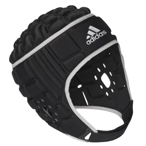 adidas Black/Matte Silver Rugby Scrum Cap Head Guard