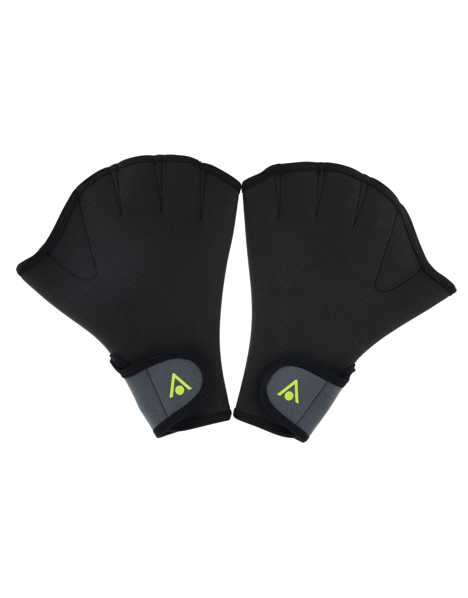 Aqua Fitness Swim Gloves - Grey/Black