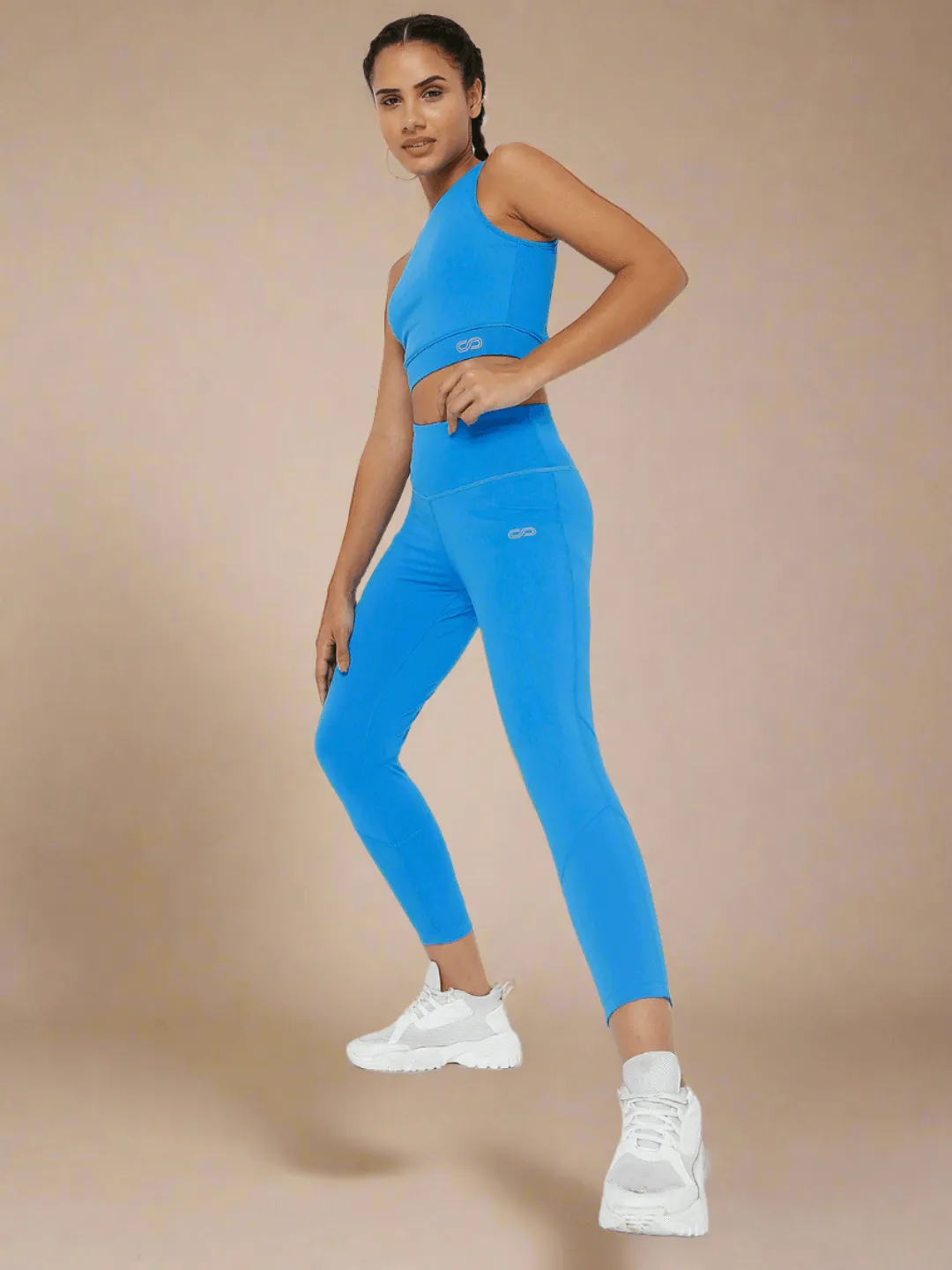 Ath Perform 7/8 High Waist Leggings Electric Blue