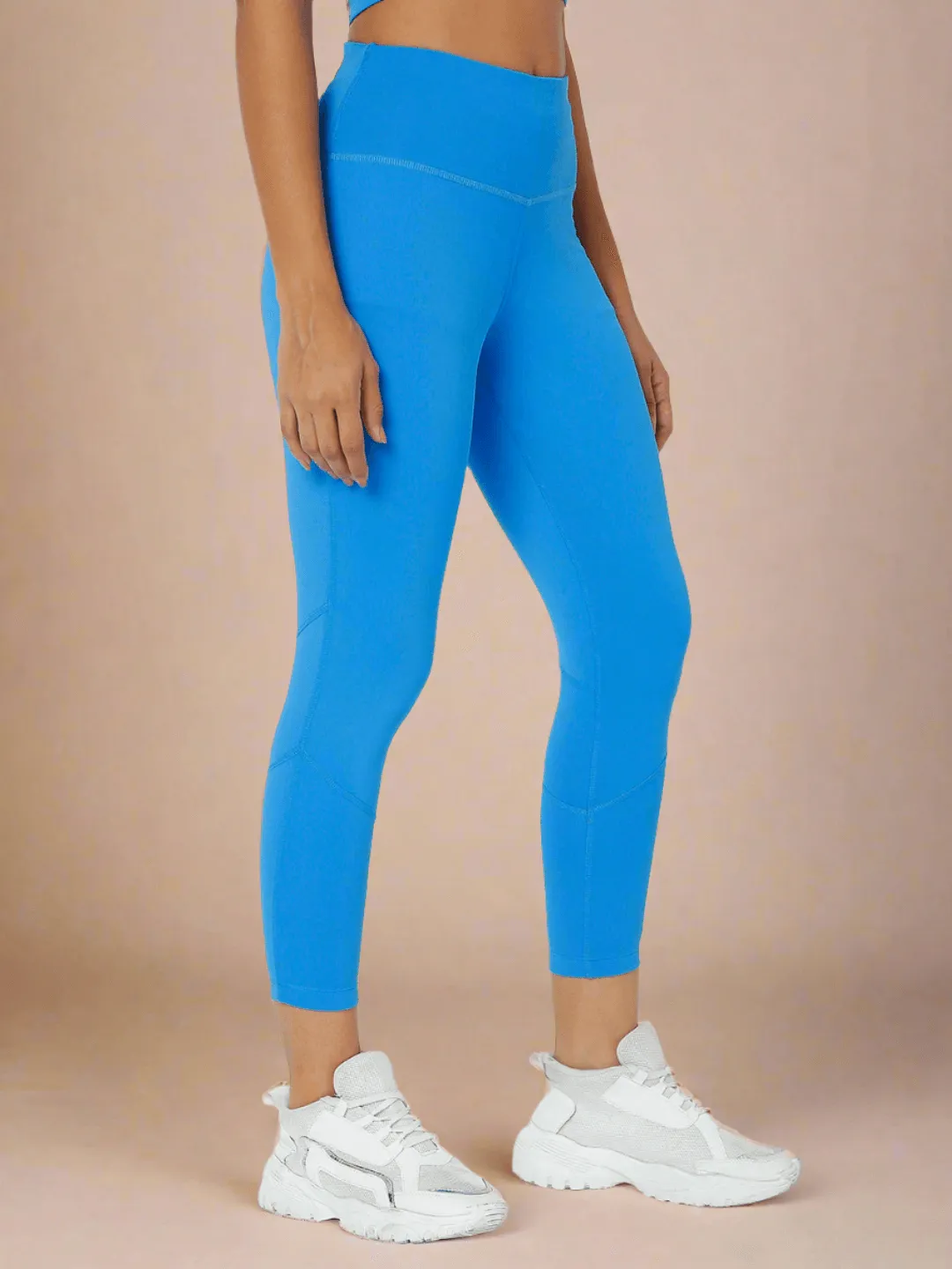 Ath Perform 7/8 High Waist Leggings Electric Blue