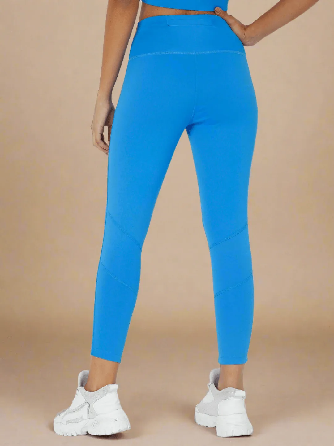 Ath Perform 7/8 High Waist Leggings Electric Blue