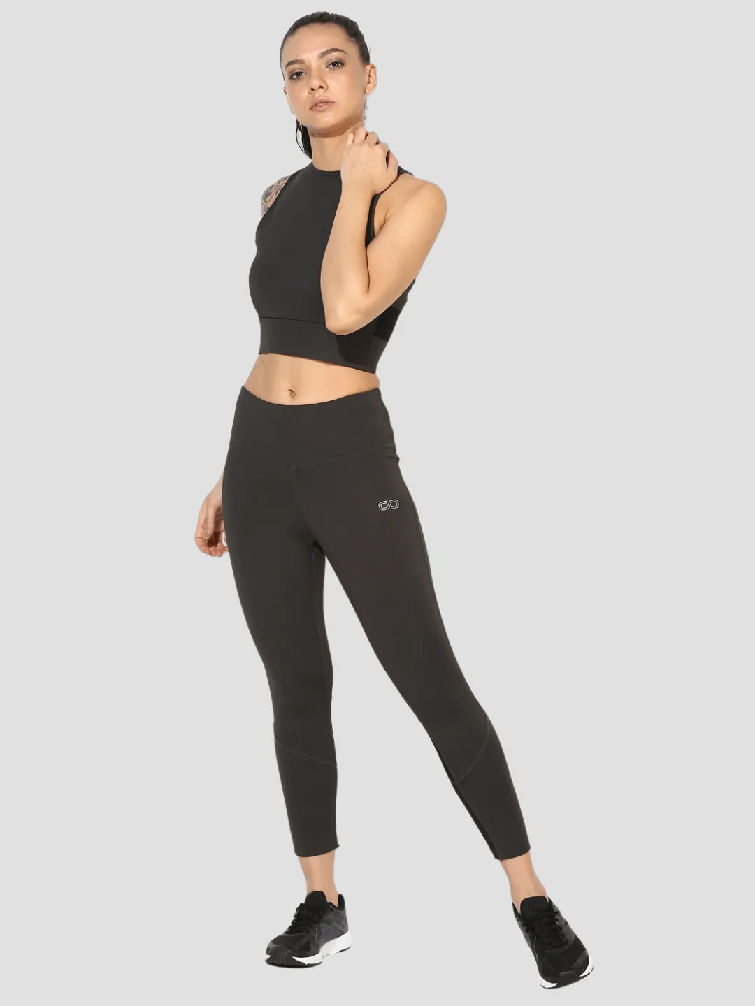 Ath Perform 7/8 High Waist Leggings Grey