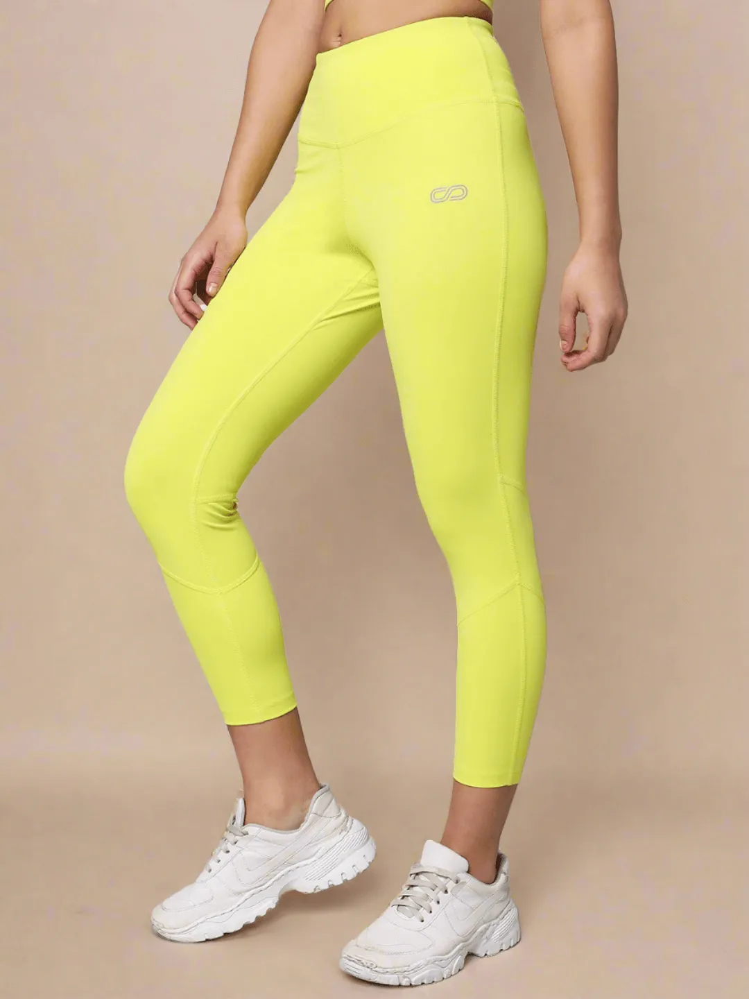 Ath Perform 7/8 High Waist Leggings Lime