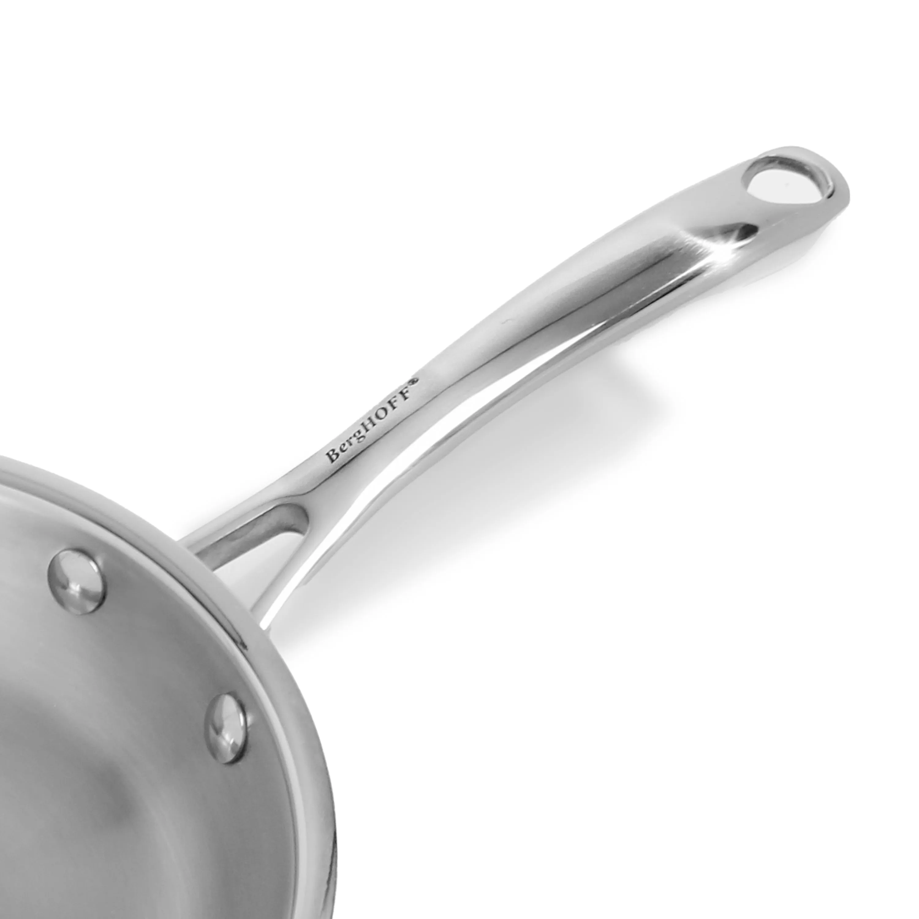 BergHOFF Professional Tri-Ply 18/10 Stainless Steel 8'' Fry Pan