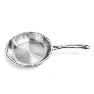 BergHOFF Professional Tri-Ply 18/10 Stainless Steel 8'' Fry Pan