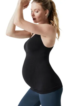 BLANQI Sport-Support Maternity Crossback Tank - Black