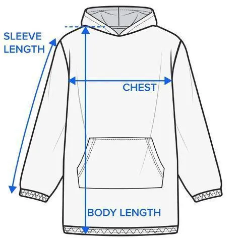 Bohemian Delight Wearable Blanket Hoodie