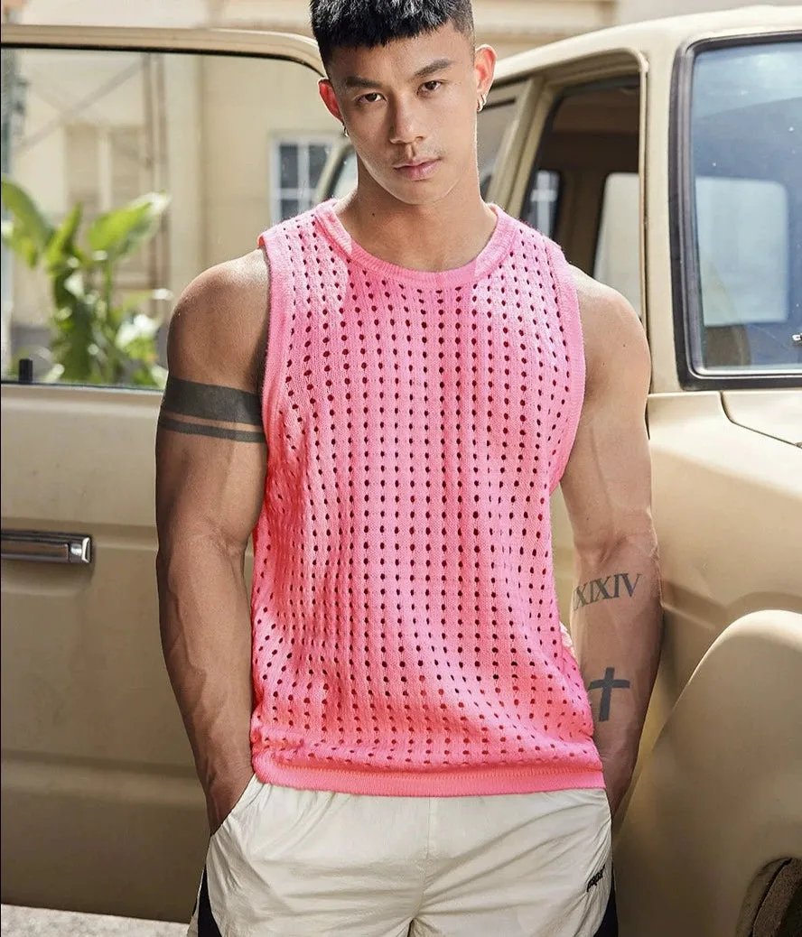 Breathable Mesh Tank Top