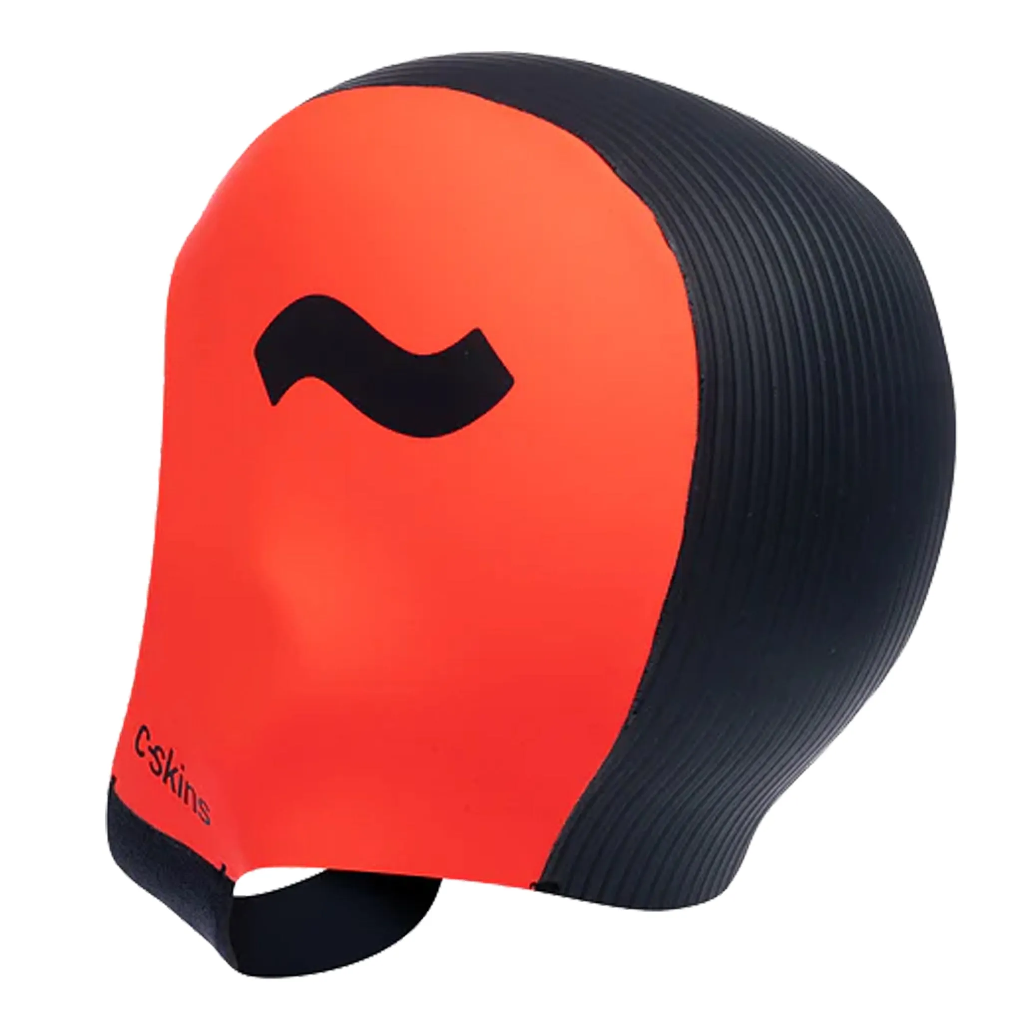 C-Skins Swim Research Freedom 3mm Thermal Swimming Cap - Black/Orange