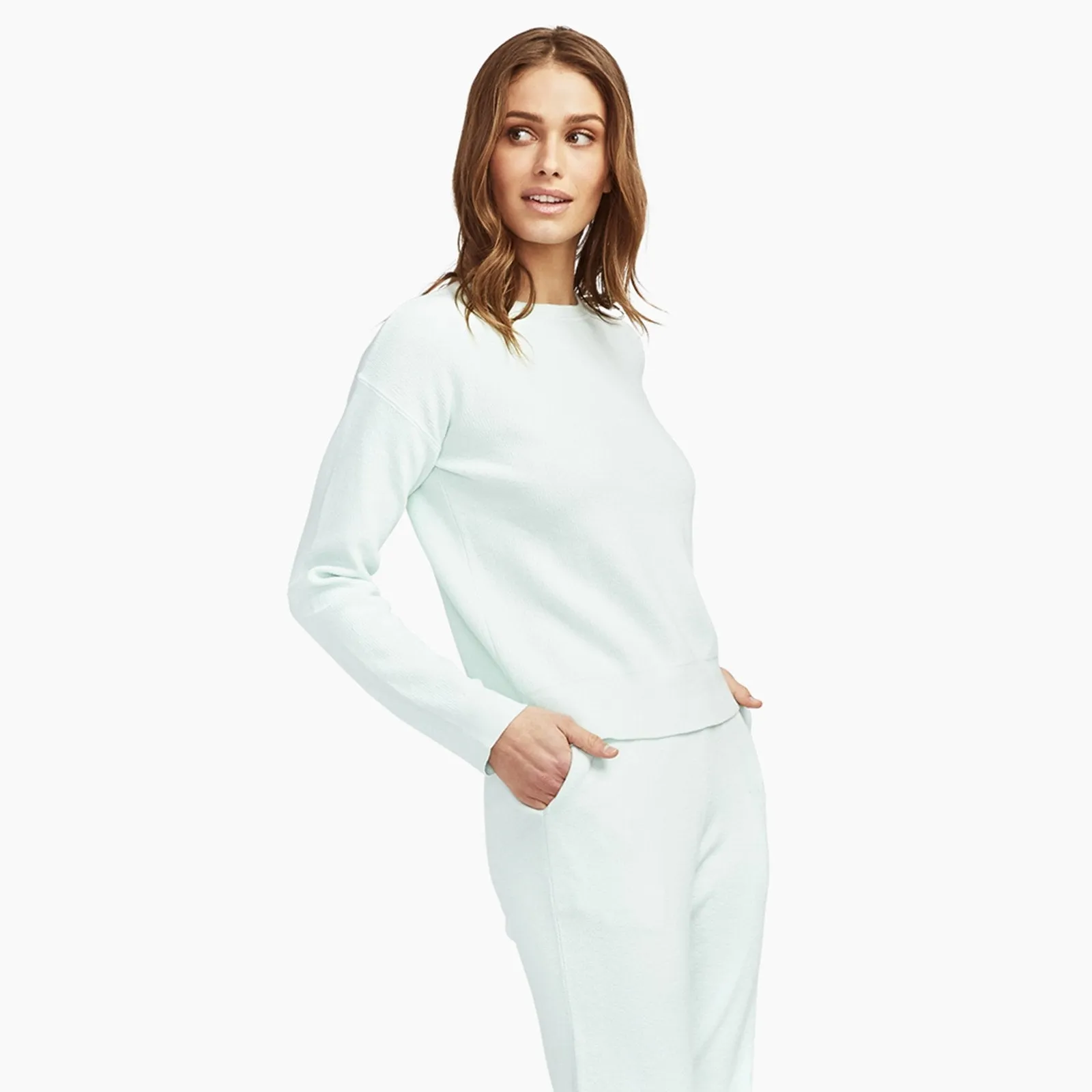 Café Cotton Cashmere Sweatshirt