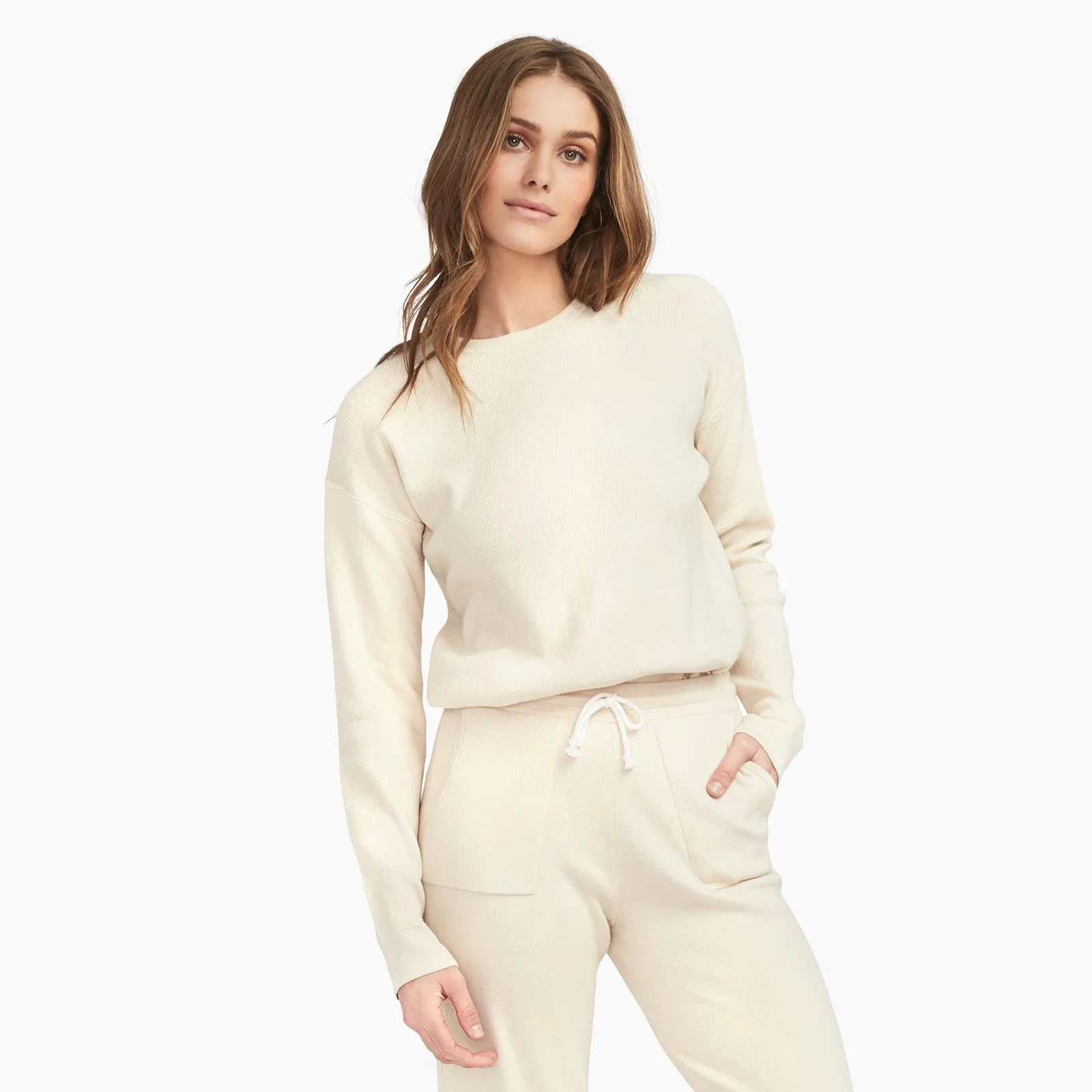 Café Cotton Cashmere Sweatshirt