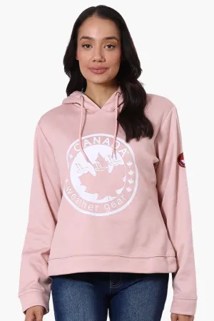 Canada Weather Gear Chest Logo Hoodie - Pink