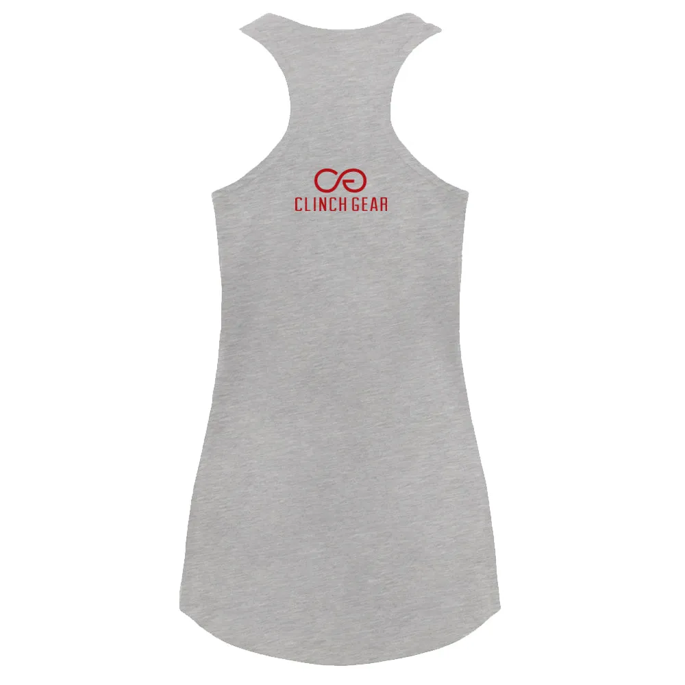 Clinch Gear - Stamp Seal - Racerback Tank - Heather Gray