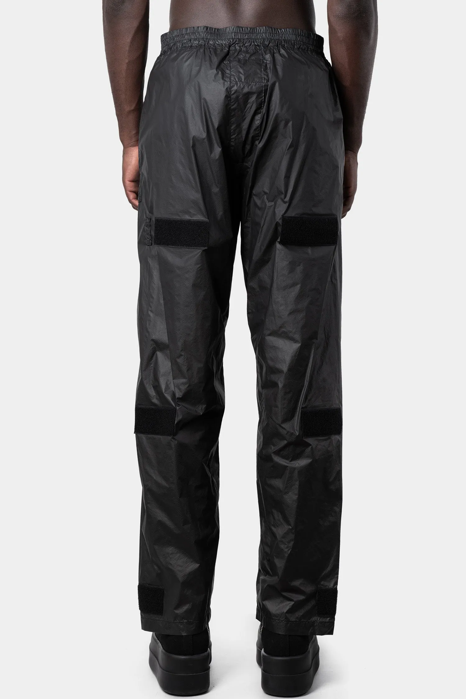 Coated lightweight track pants