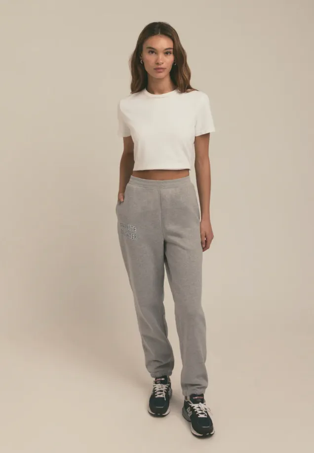 Collegiate Jogger~ heather grey