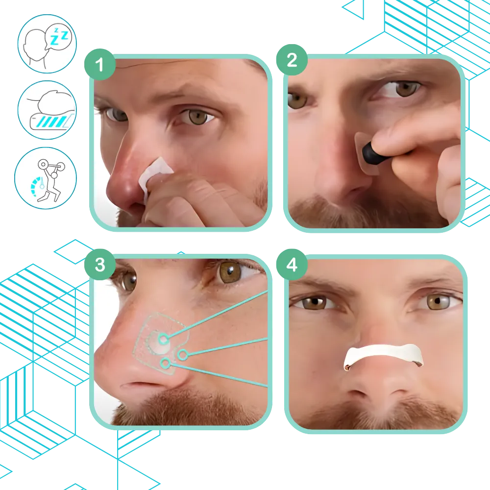 Comfortable Nasal Breathing Strips