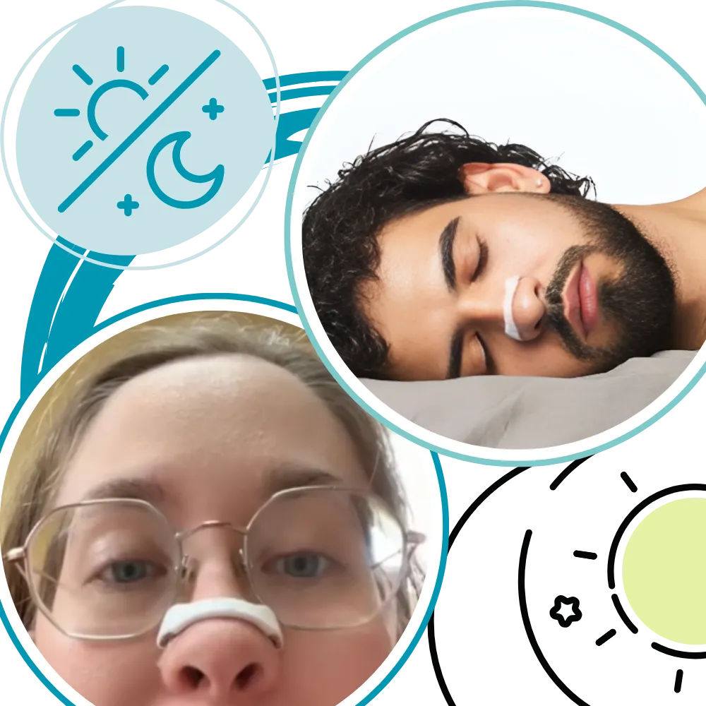 Comfortable Nasal Breathing Strips