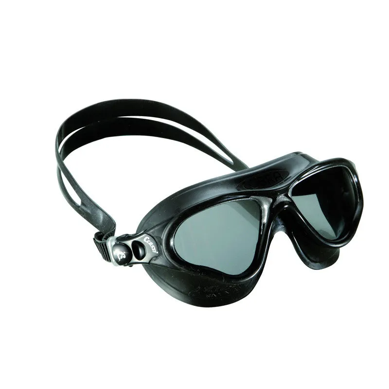 Cressi Cobra Adult Swim Goggles with Curved Lenses and Dura-Flex Frame