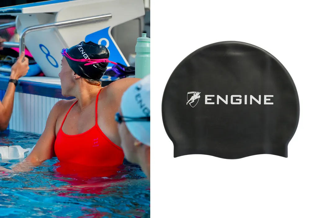 Engine Swim Cap