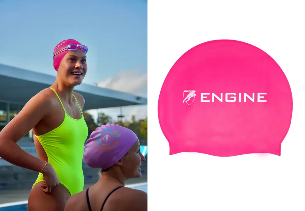 Engine Swim Cap