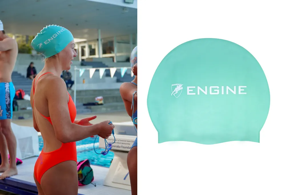 Engine Swim Cap