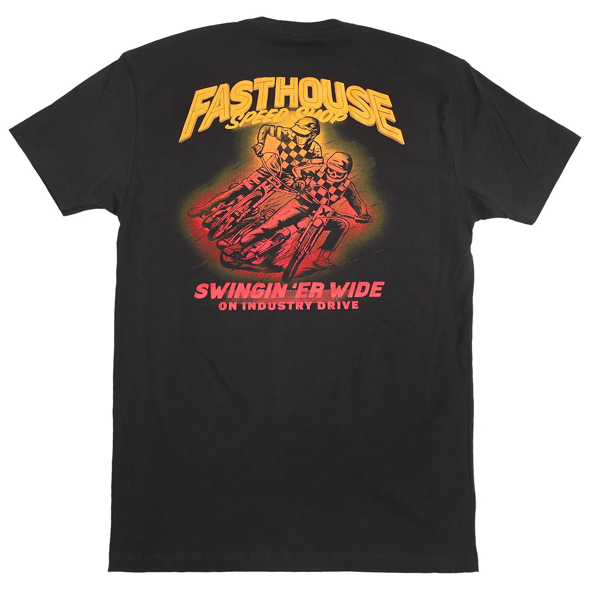 Fasthouse "Tracker" Men's Tee Shirt - Black