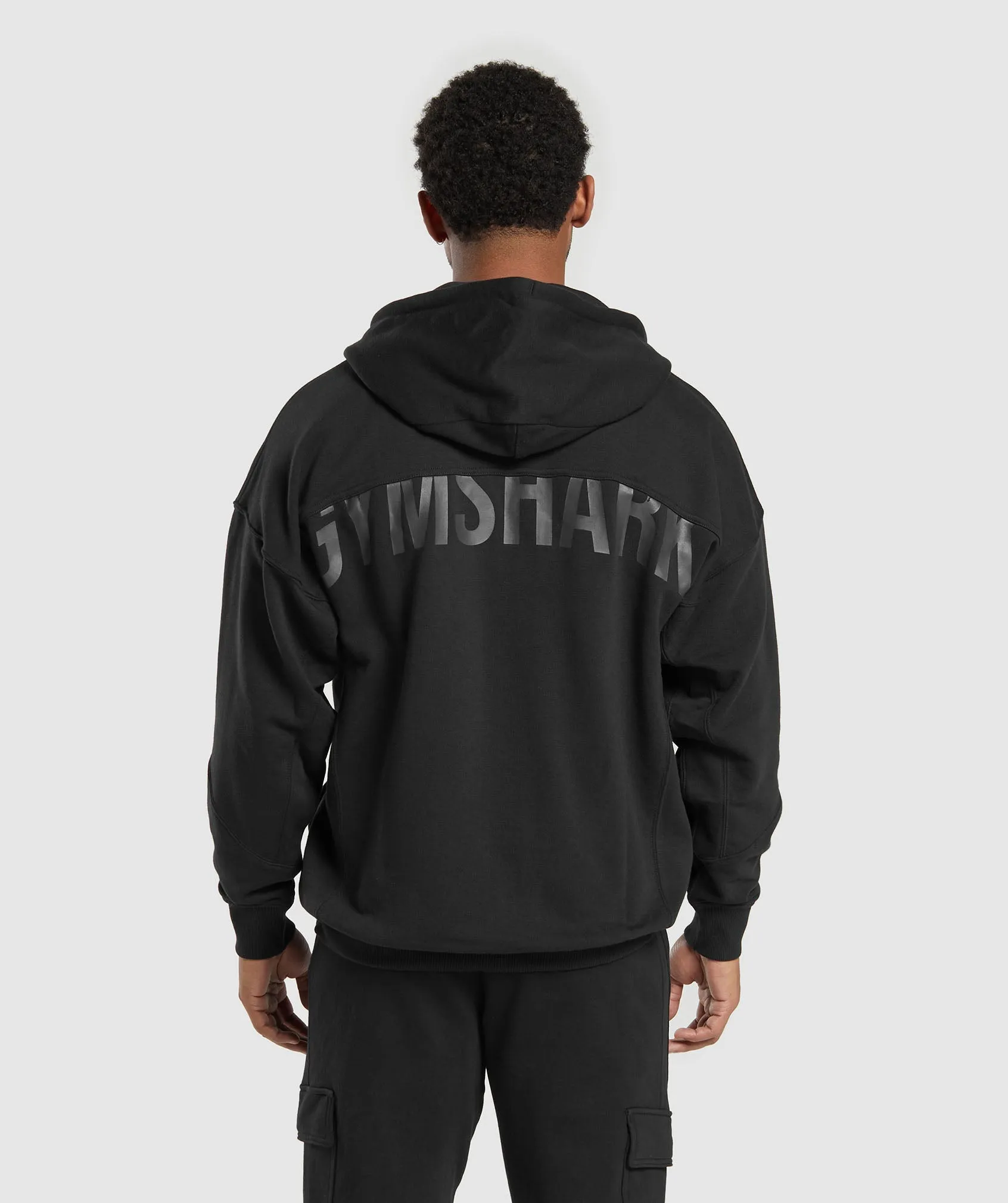 Gymshark Power Zip Hoodie - Black