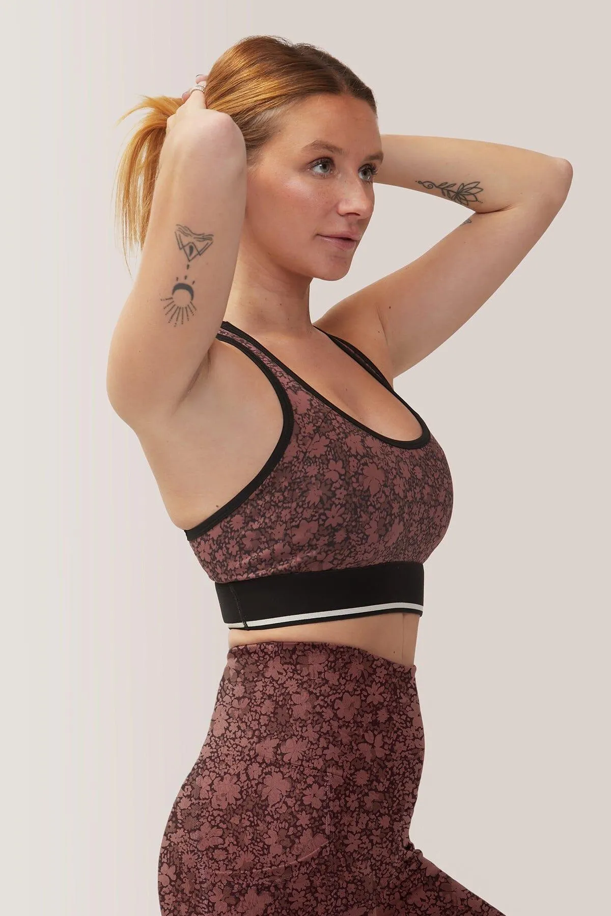 Happy Girls Sports Bra Rose Buddha - Wild Flowers