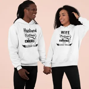 Husband & Wife, Father & Mother, King & Queen - Matching Outfits for Couples