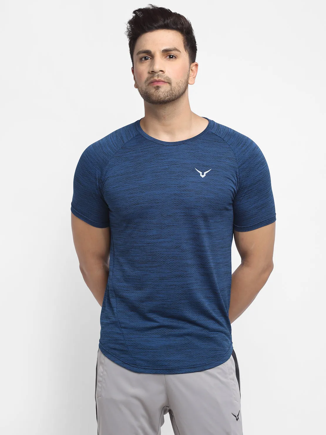 Invincible Men’s Fitness Jacquard Tee