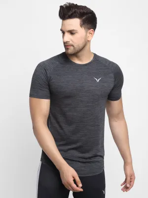 Invincible Men’s Fitness Jacquard Tee