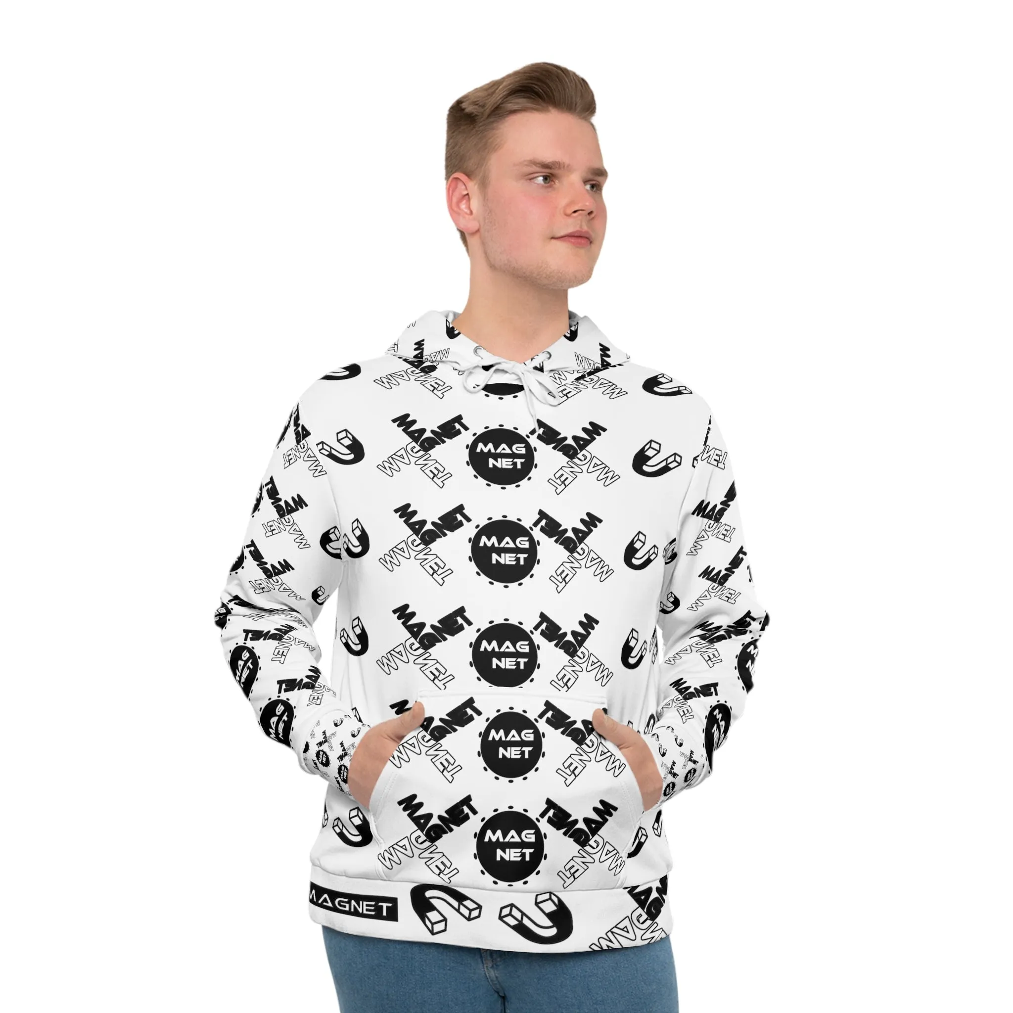 Magnet tribal Men's All-Over-Print Hoodie