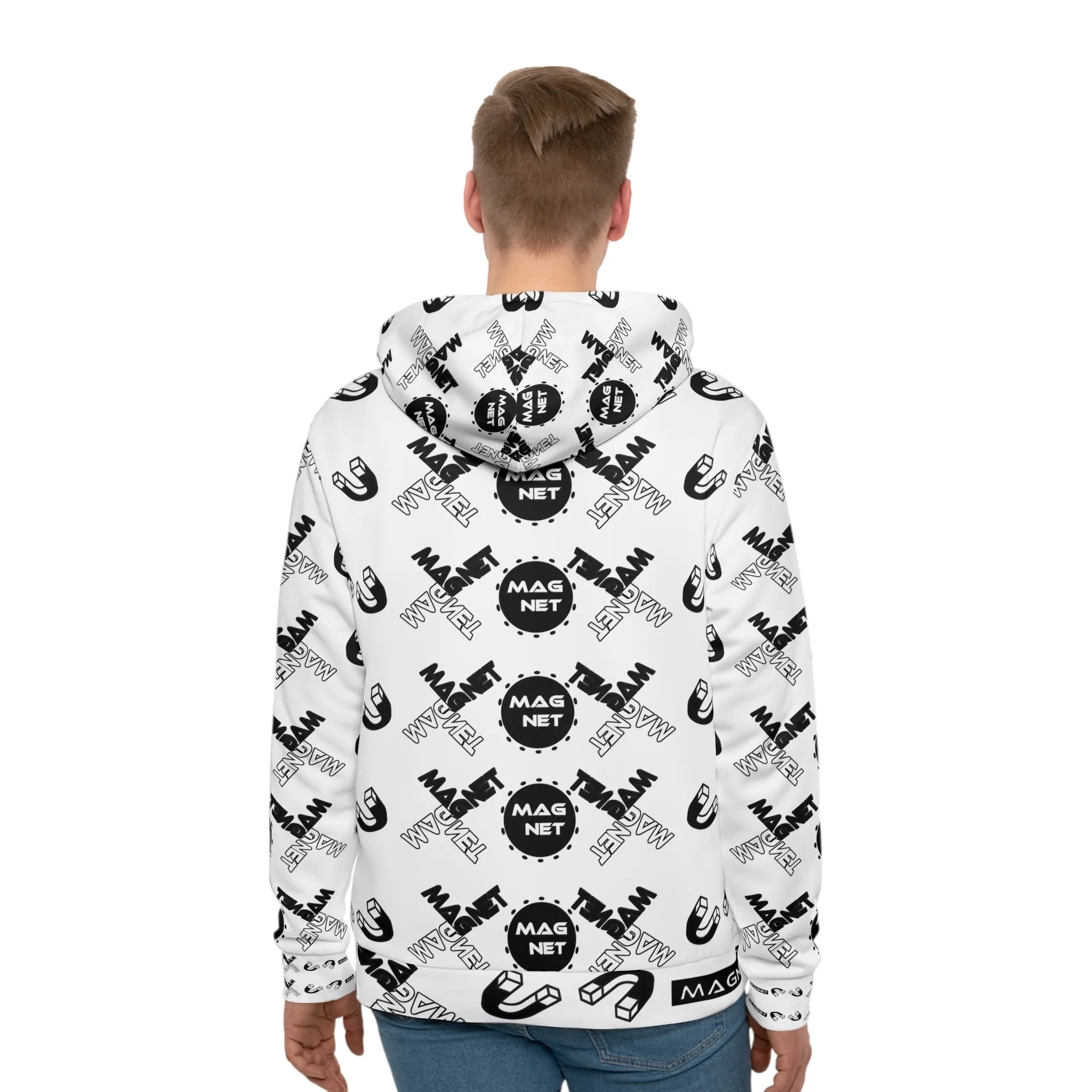 Magnet tribal Men's All-Over-Print Hoodie