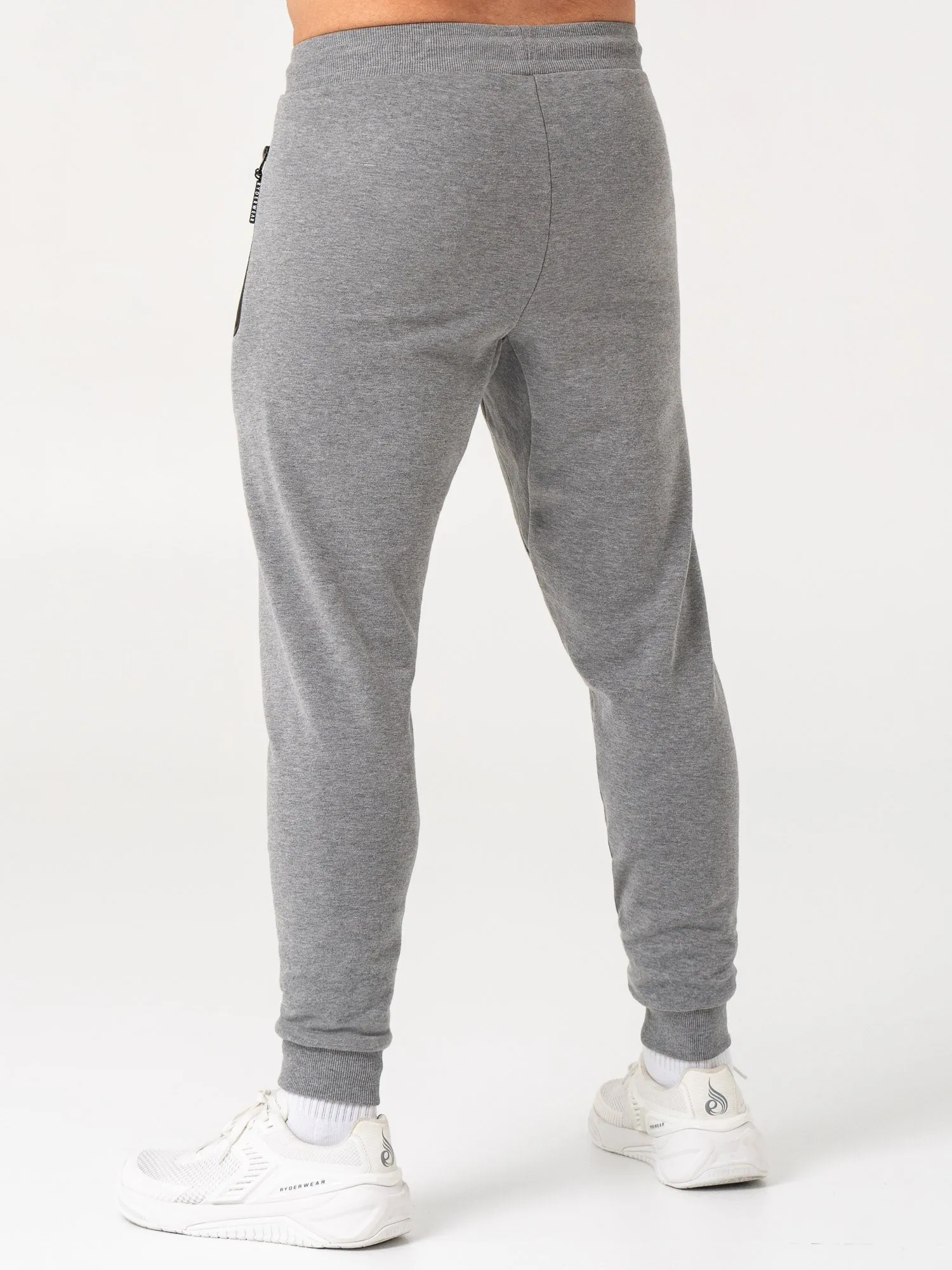 Overdrive Track Pants - Grey Marl