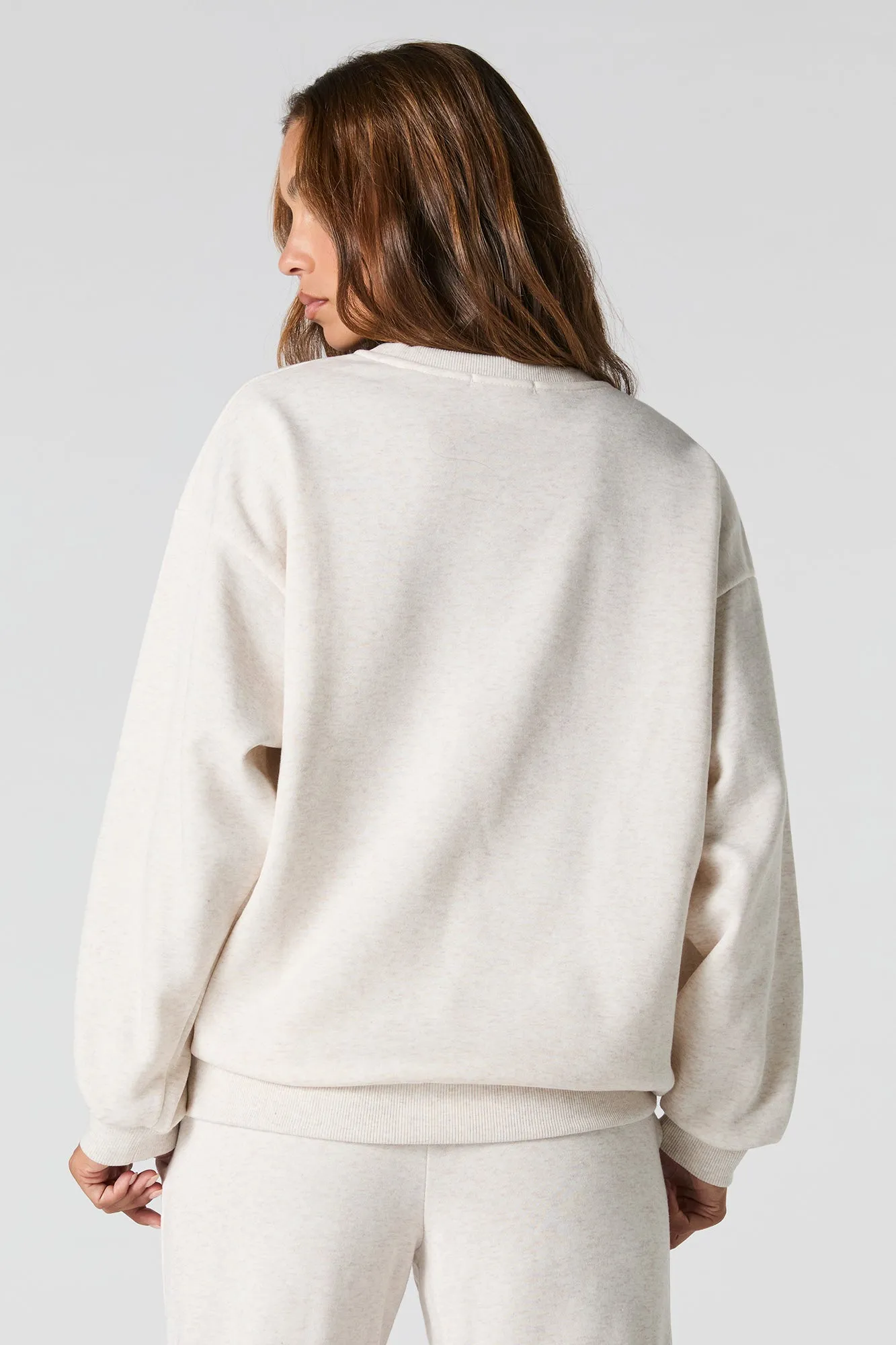 Oversized Fleece Sweatshirt