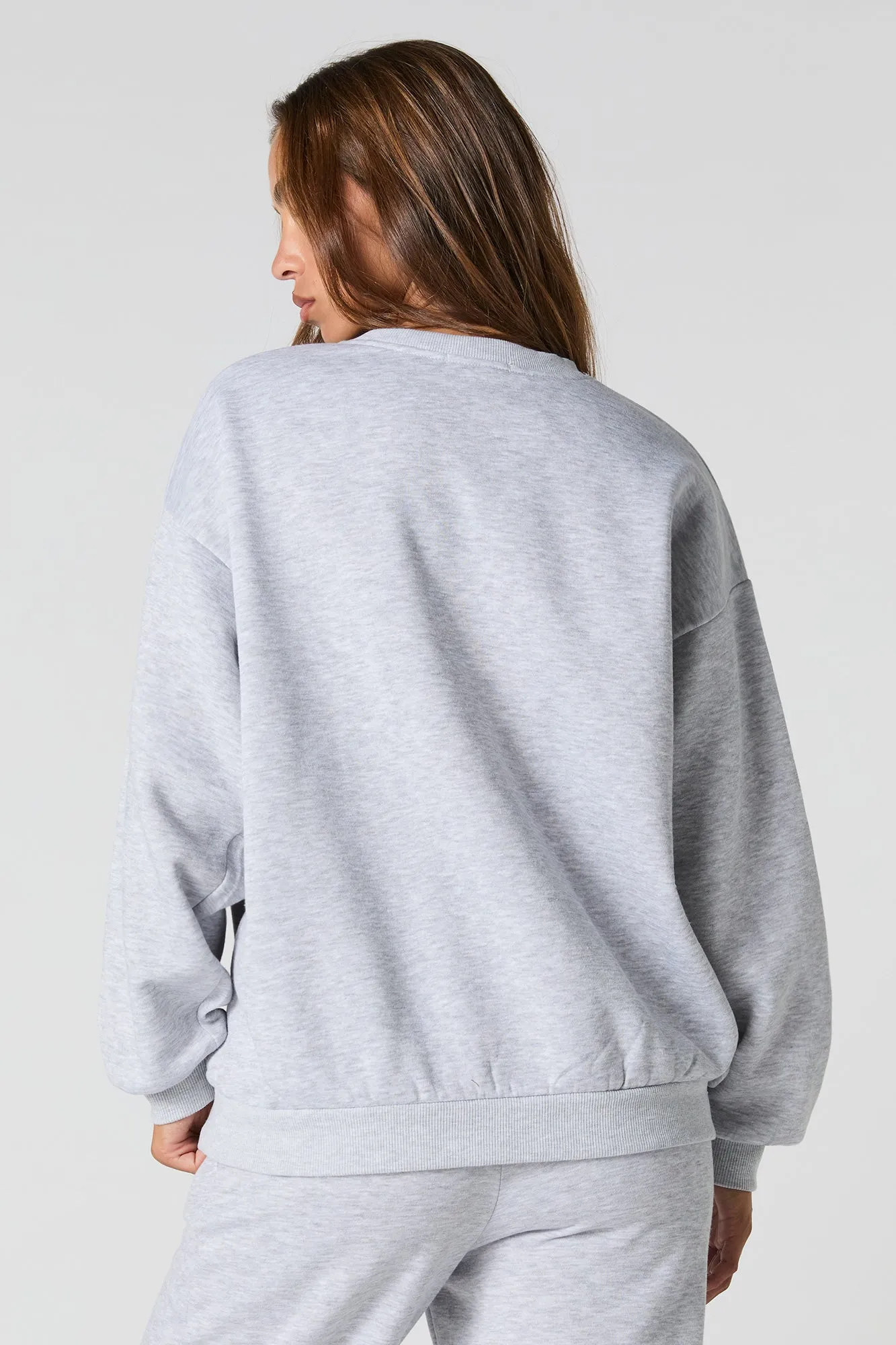 Oversized Fleece Sweatshirt