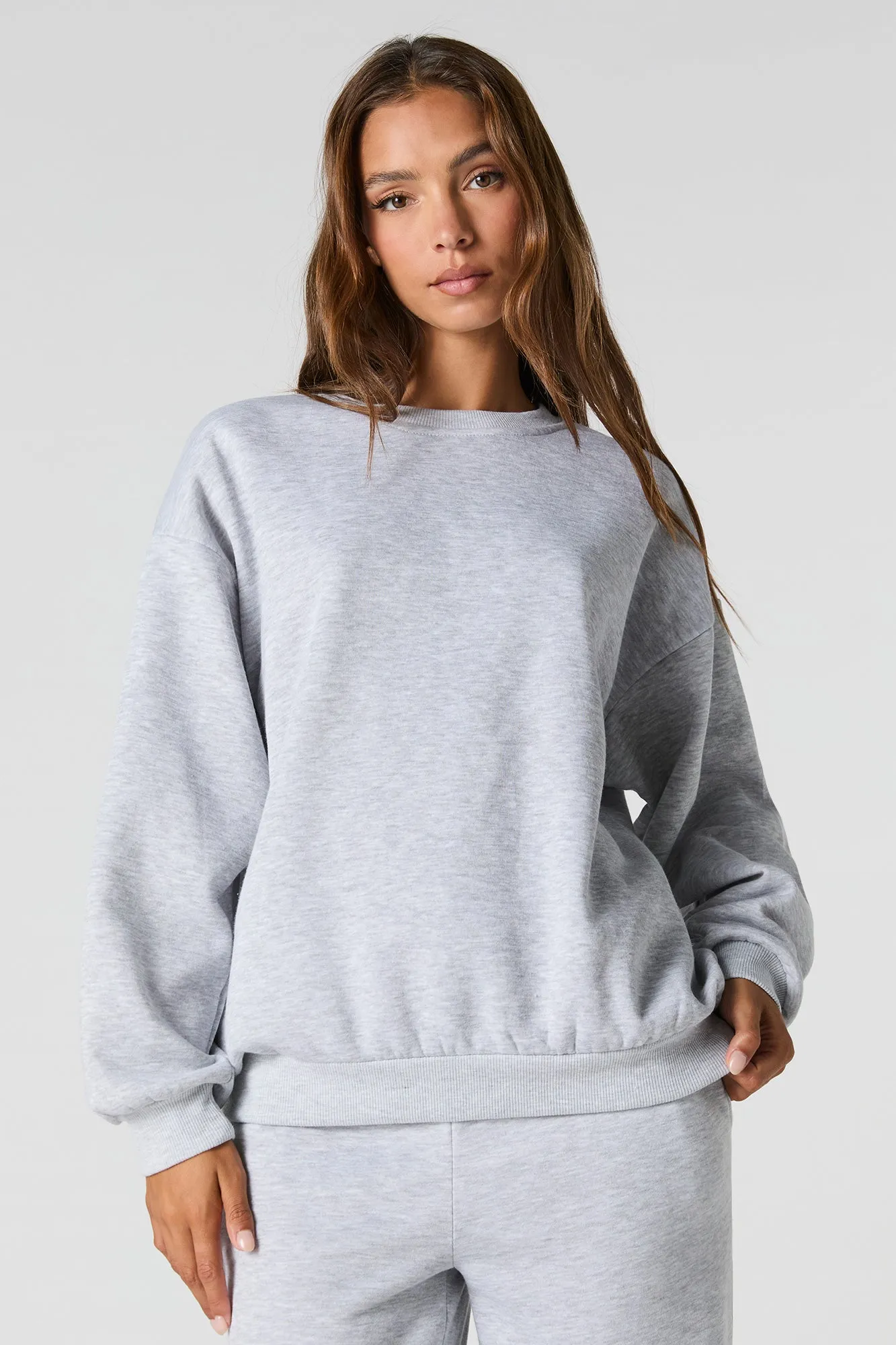 Oversized Fleece Sweatshirt