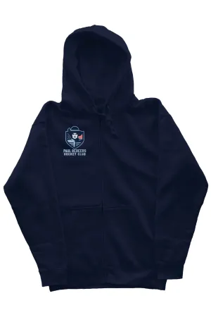 Rebeers Full Crest Embroidered Zip Hoodie