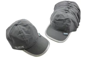 REFLECTIVE BASEBALL CAPS WHOLESALE JOB LOT OF EIGHT (8) HI-VIZ GREY