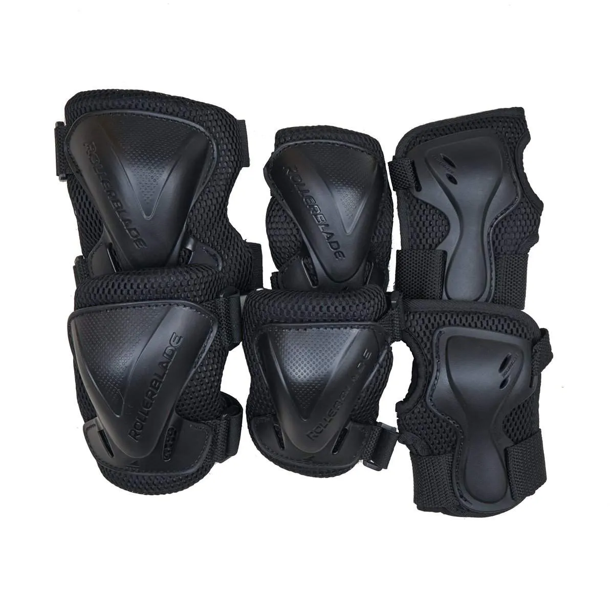 Rollerblade Evo Gear Jnr Black Pad Set