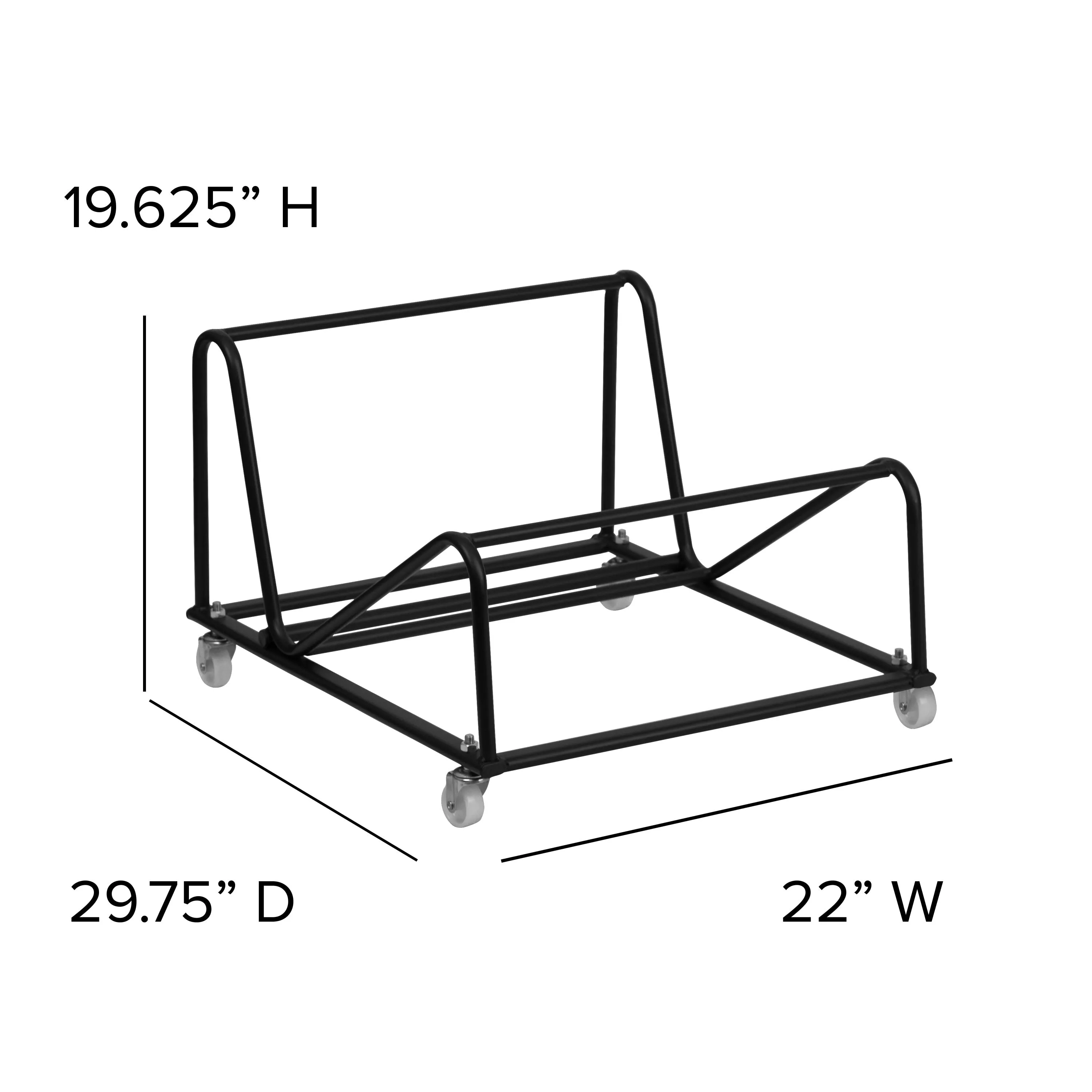 Sled Base Stack Chair Dolly