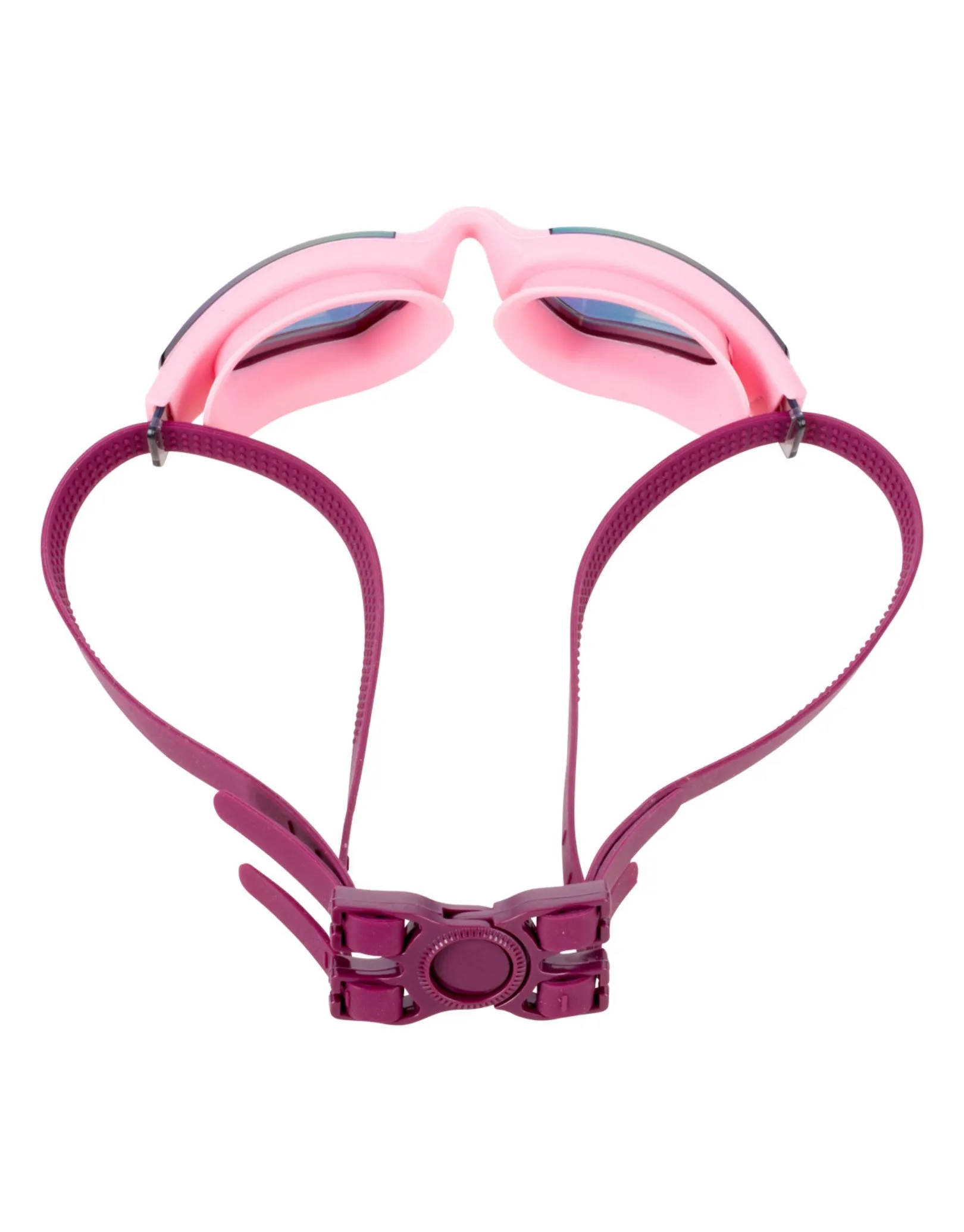 Splash Female Swim Goggles - Pink/Gold Mirrored