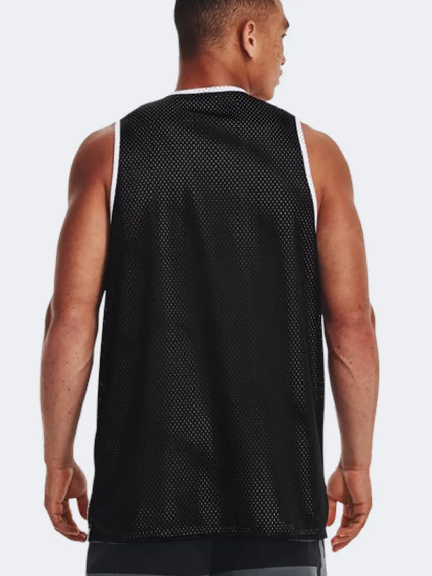 Under Armour Baseline Reversible Men Basketball Tank Black/Mod Grey