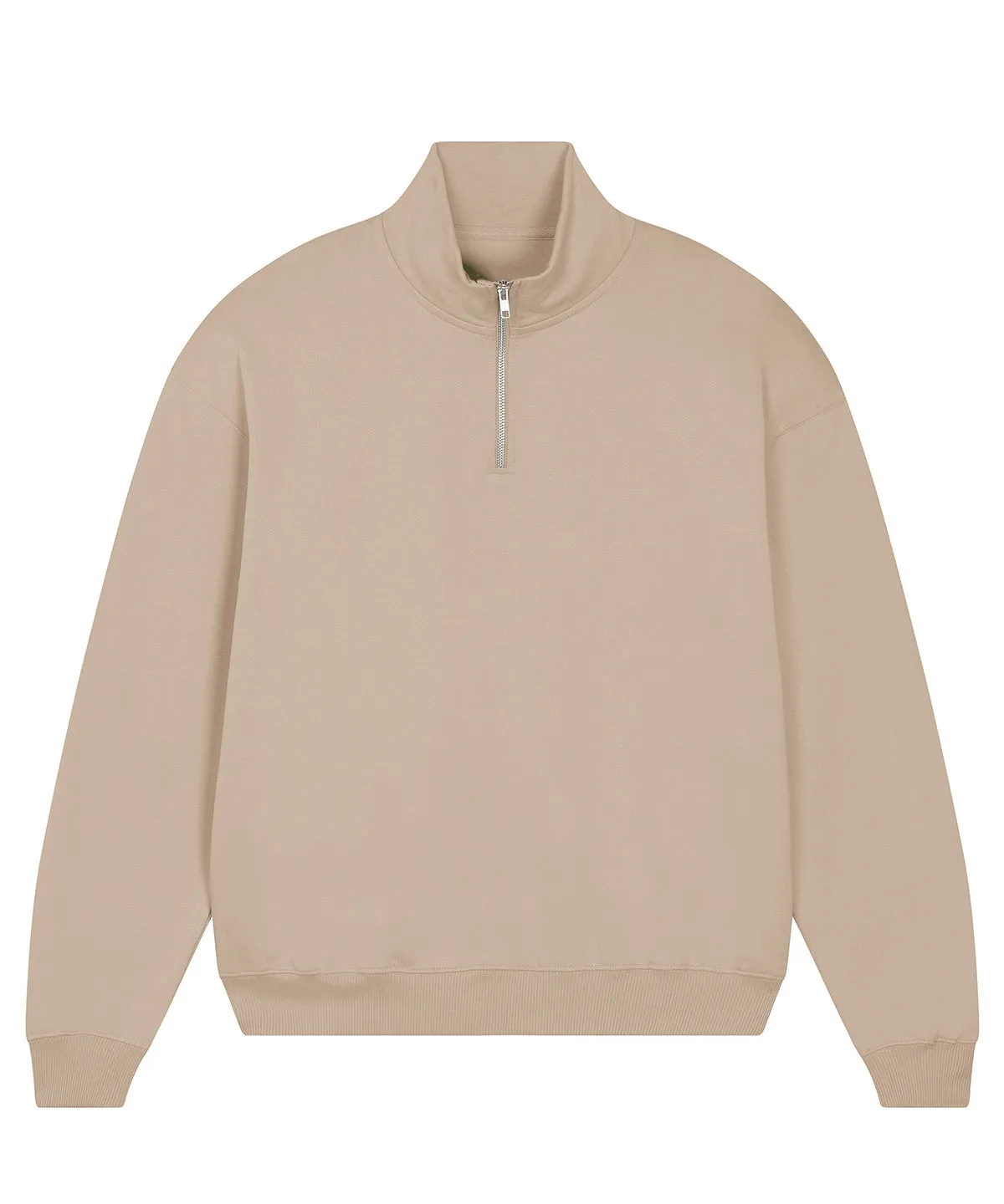 Unisex Miller dry 1/4 zip sweatshirt (STSU795) | Desert Dust