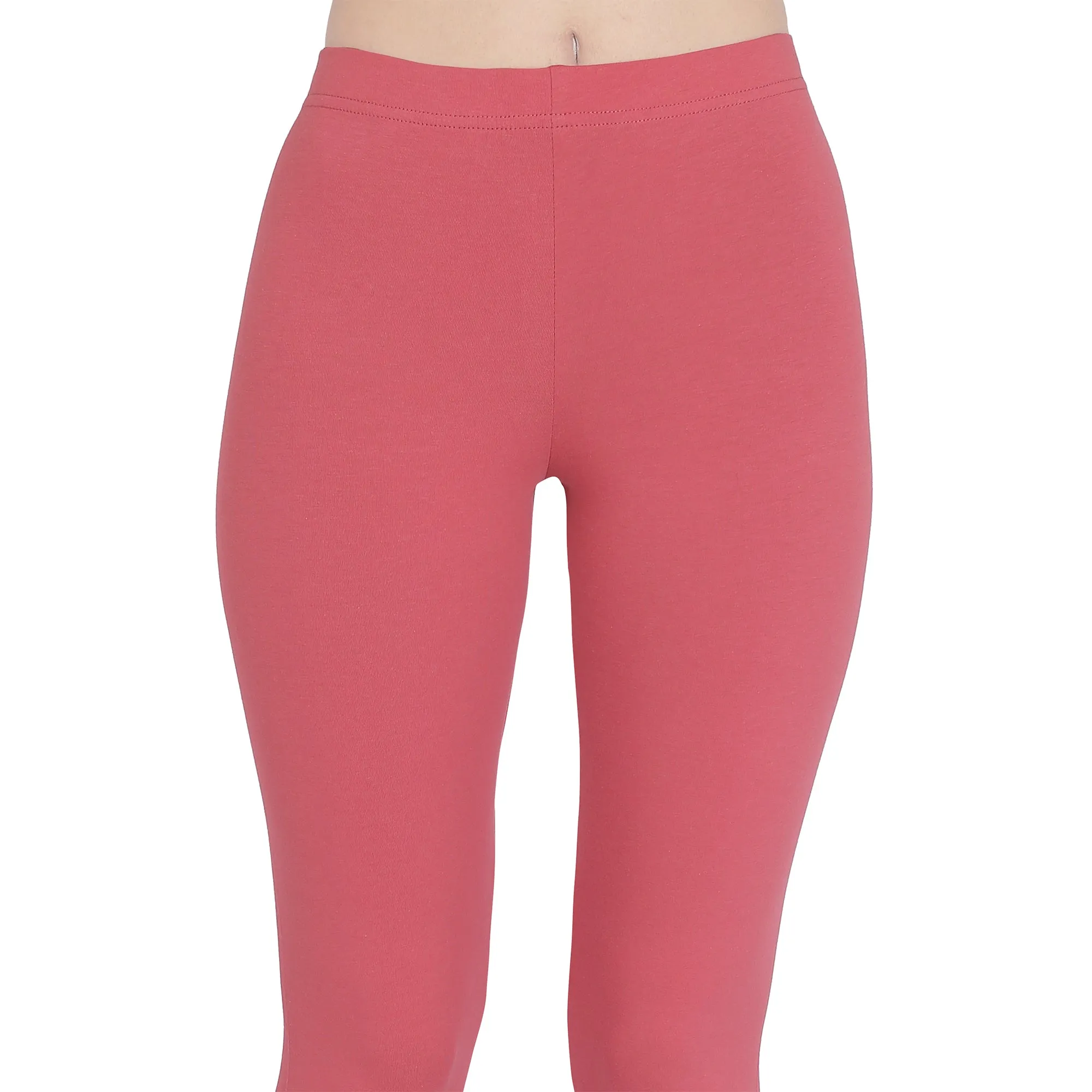 Women Powder Ankle Length Legging