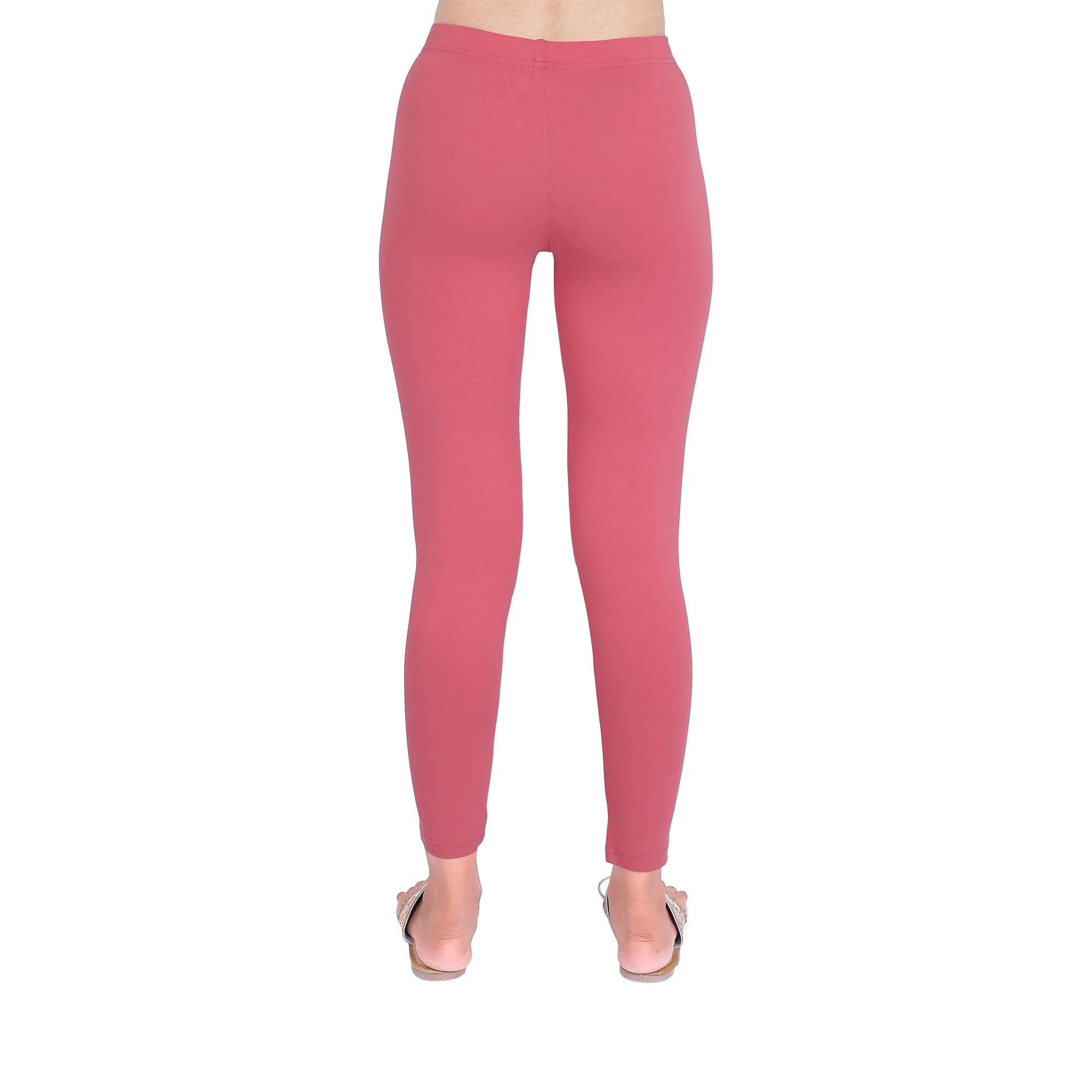 Women Powder Ankle Length Legging