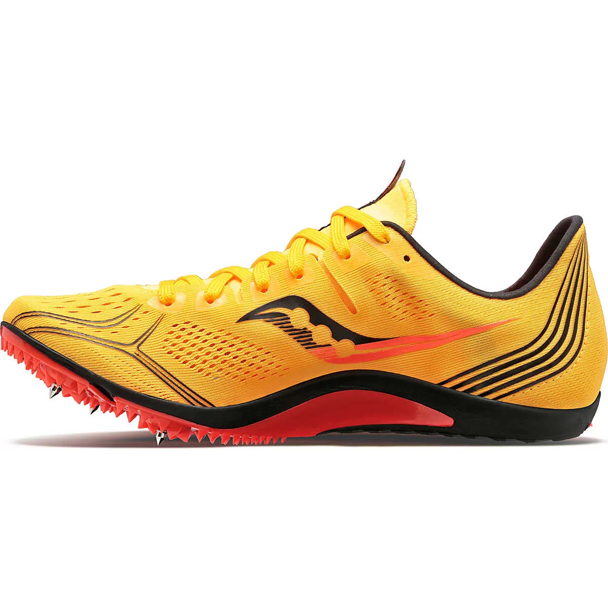 Women's Saucony Endorphin 3 Spike (ViziGold/ViziRed)