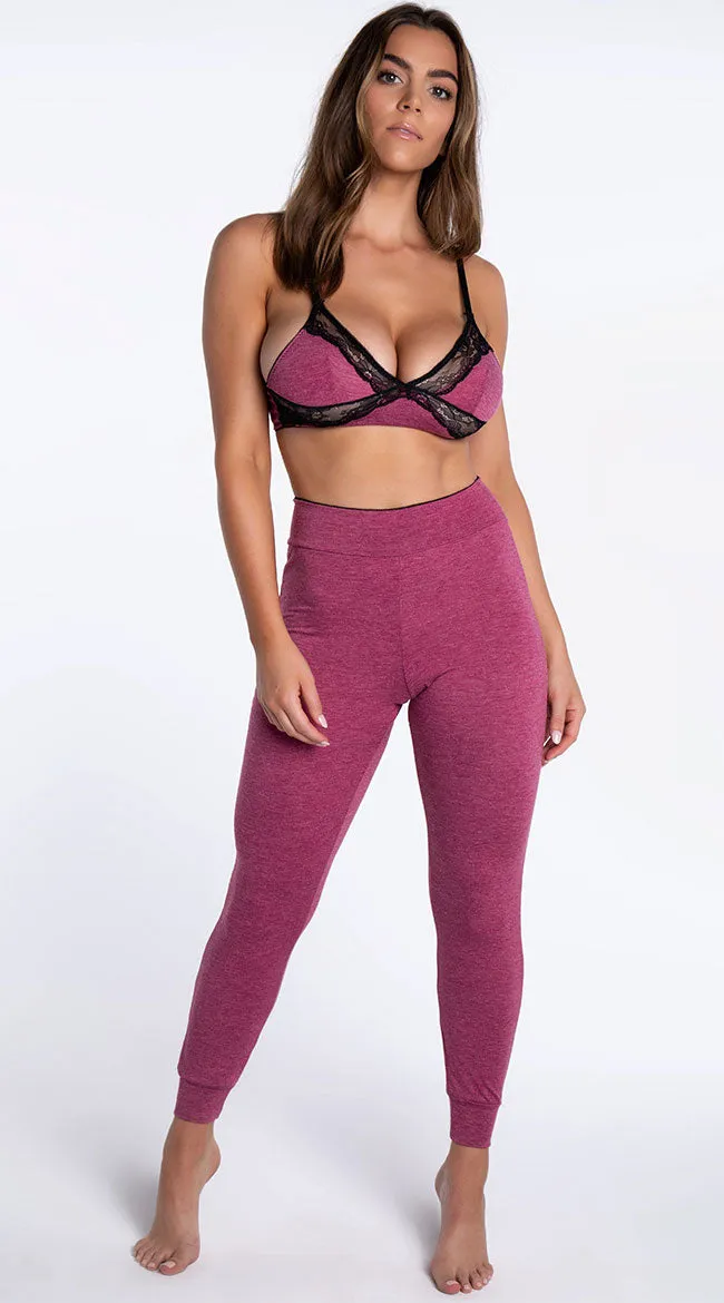 Yandy Why Knit Jogger Set